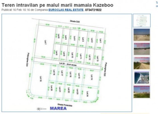 Afaceri imobiliare în Mamaia Sat: viitoarea şosea de promenadă creşte preţurile în zona Kazeboo